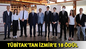 TÜBİTAK’tan İzmir’e 18 Ödül