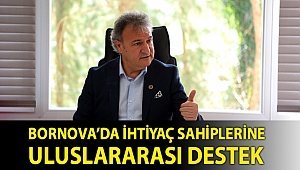 Bornova’da ihtiyaç sahiplerine uluslararası destek