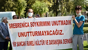 Bornovalılar Srebrenica’yı unutmadı