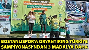 Bostanlıspor’a oryantiring Türkiye Şampiyonası’ndan 3 madalya daha…