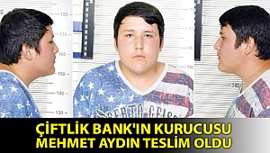 Çiftlik Bank'ın kurucusu Mehmet Aydın teslim oldu