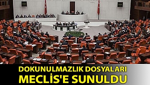 Dokunulmazlık dosyaları Meclis'e sunuldu