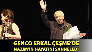 Genco Erkal Çeşme’de Nazım’ın hayatını sahneledi