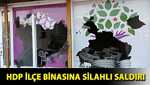 HDP ilçe binasına silahlı saldırı
