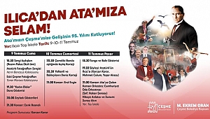 Ilıca’dan Ata’mıza selam!