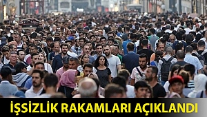 İşsizlik rakamları açıklandı