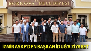 İzmir ASKF’den Başkan İduğ’a ziyaret