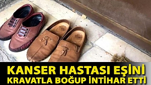 Kanser hastası eşini kravatla boğup intihar etti, çocuklarına bu notu bıraktı!