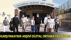 Karşıyaka’nın arşivi dijital ortama taşınıyor!