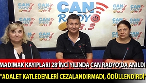 Madımak Kayıpları 28'inci yılında Can Radyo'da anıldı: