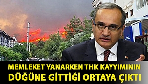 Memleket yanarken THK kayyımının düğüne gittiği ortaya çıktı