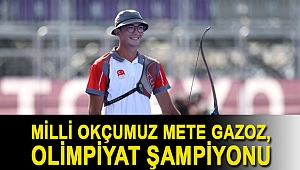 Milli Okçumuz Mete Gazoz, Olimpiyat Şampiyonu
