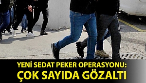 Yeni Sedat Peker operasyonu: 'Yağmalama' suçlamasıyla çok sayıda gözaltı