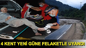 Bartın, Kastamonu, Sinop ve Karabük'te sel, su baskını ve heyelan
