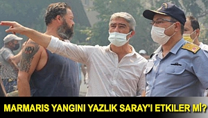 Başkan Oktay: Marmaris yangını Yazlık Saray'a yaklaşmadı bile