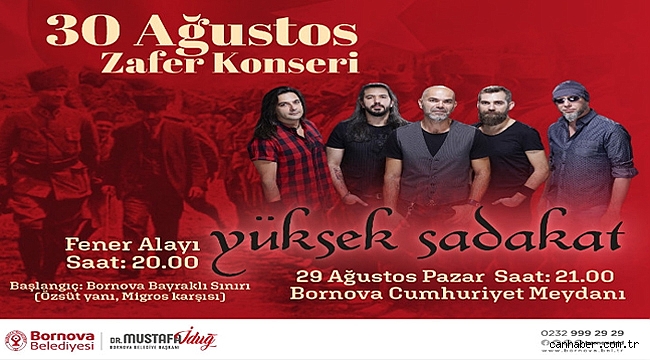 Bornova’da Zafer Bayramı coşkusu 29 Ağustos’ta