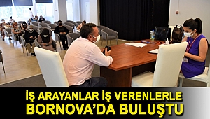 İş arayanlar iş verenlerle Bornova’da buluştu