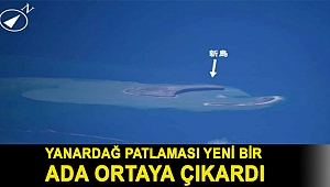 Japonya'nın güneyindeki yanardağ patlaması yeni bir ada ortaya çıkardı