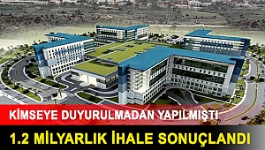 Sakarya Devlet Hastanesi ihalesi 1.2 milyara Mustafa Ekşi-ATR ortaklığına verildi