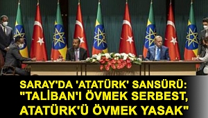 Saray'da 'Atatürk' sansürü: