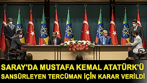 Saray'da Mustafa Kemal Atatürk'ü sansürleyen tercüman için karar verildi