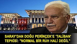 Saray’dan Doğu Perinçek’e 'Taliban' tepkisi: