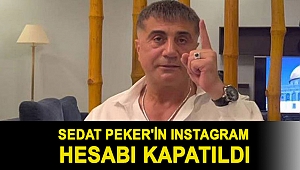 Sedat Peker'in Instagram hesabı kapatıldı