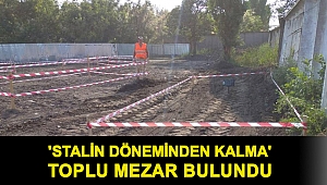 Ukrayna'da 'Stalin döneminden kalma' toplu mezar bulundu