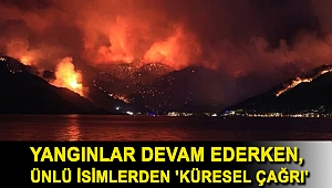 Yangınlar devam ederken, ünlü isimlerden 'küresel çağrı'