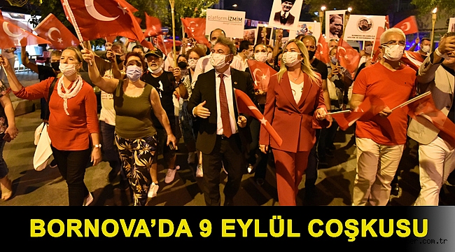Bornova’da 9 Eylül coşkusu
