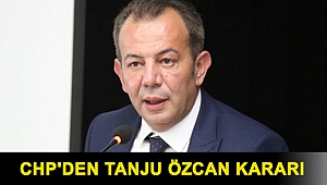 CHP'den Tanju Özcan kararı