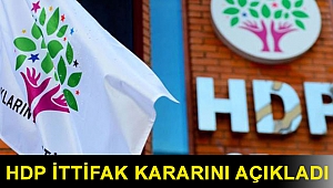 HDP ittifak kararını açıkladı
