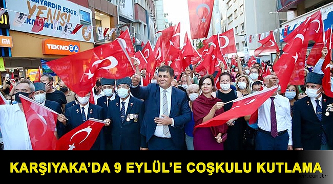 Karşıyaka’da 9 Eylül’e coşkulu kutlama