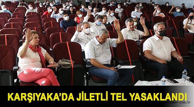 Karşıyaka’da jiletli tel yasaklandı