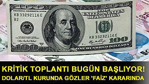 Merkez Bankası'nın kritik toplantısı bugün başlıyor! Dolar/TL kurunda gözler 'faiz' kararında