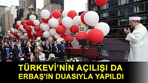 Yargıtay binasının açılışının ardından Türkevi’nin açılışı da Erbaş'ın duasıyla yapıldı