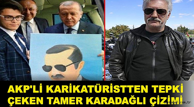 AKP'li karikatüristten tepki çeken Tamer Karadağlı çizimi