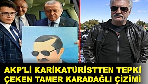 AKP'li karikatüristten tepki çeken Tamer Karadağlı çizimi
