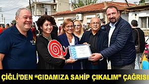 Çiğli’den “Gıdamıza Sahip Çıkalım” Çağrısı