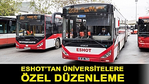 ESHOT’tan üniversitelere özel düzenleme