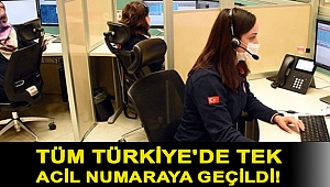 İçişleri Bakanlığı duyurdu: Tüm Türkiye'de tek acil numaraya geçildi!