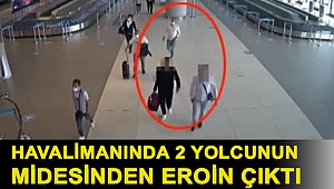 İstanbul Havalimanı'nda 2 yolcunun midesinden 244 kapsül eroin çıktı
