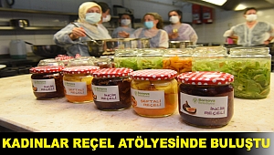 Kadınlar reçel atölyesinde buluştu