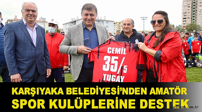 Karşıyaka Belediyesi’nden amatör spor kulüplerine destek