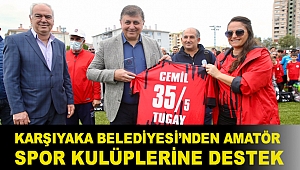 Karşıyaka Belediyesi’nden amatör spor kulüplerine destek