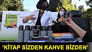 ‘Kitap Sizden Kahve Bizden’