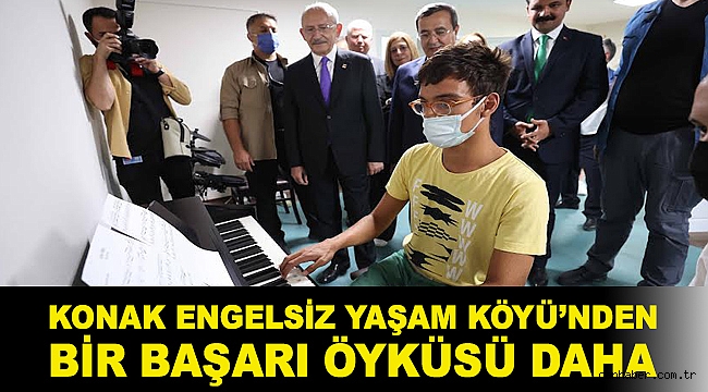 Konak Engelsiz Yaşam Köyü’nden bir başarı öyküsü daha