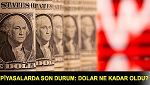 Piyasalarda son durum: Dolar ne kadar oldu?