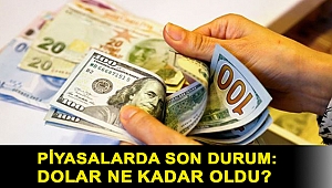 Piyasalarda son durum: Dolar ne kadar oldu?