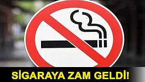 Sigaraya zam geldi!